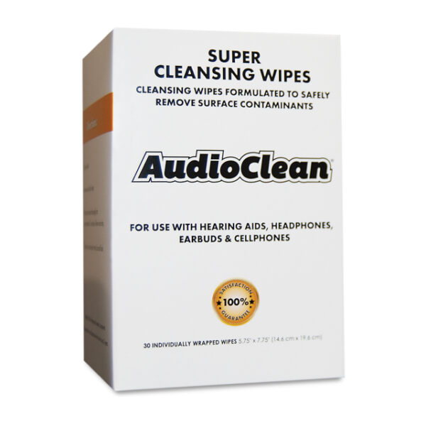 AudioClean Cleansing Wipes